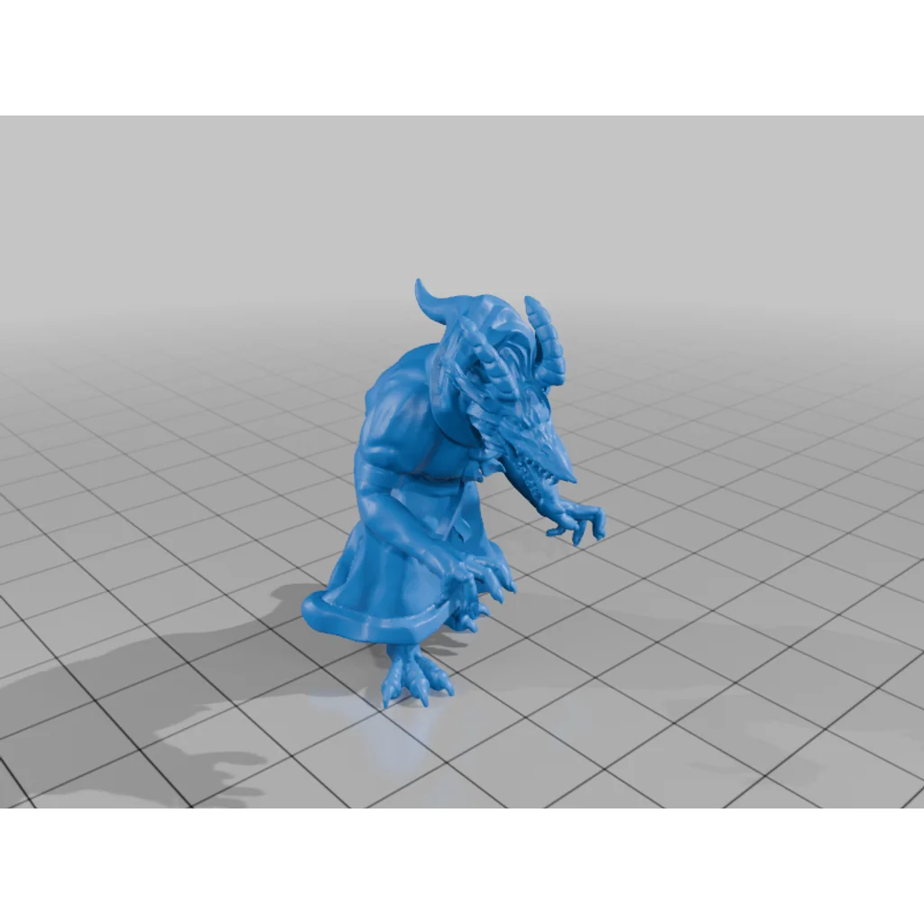 3D модель Модель Кикиморы (Славянская ведьма) - фото 2