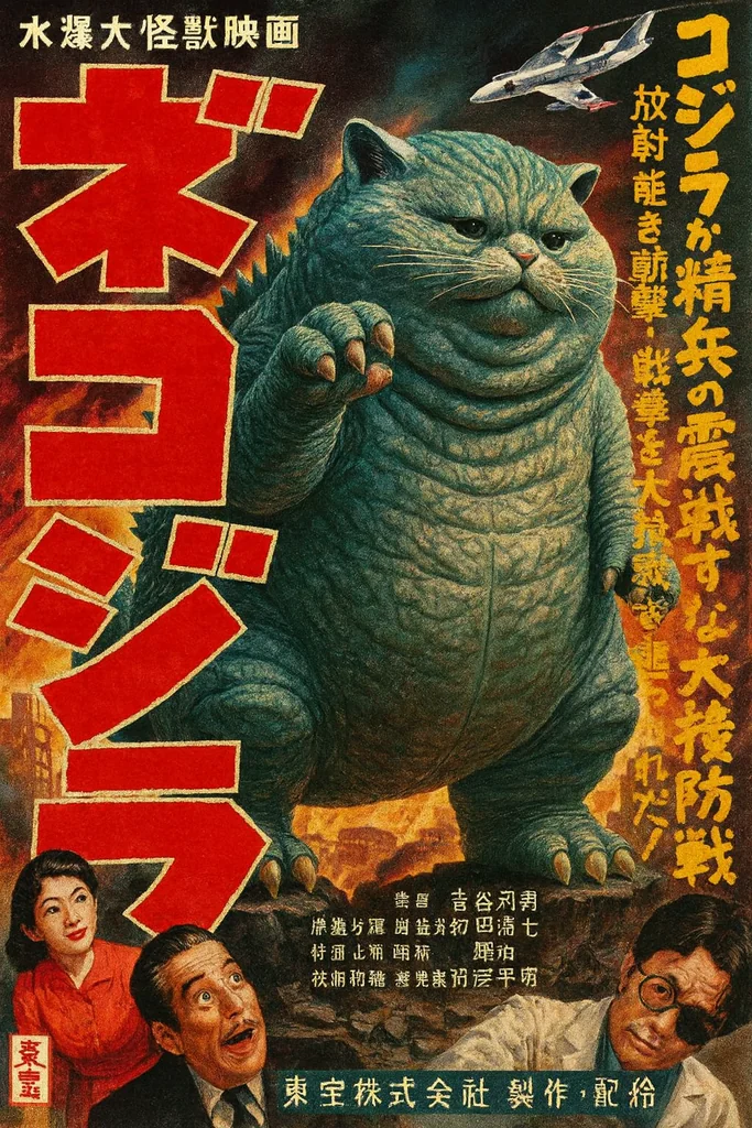 Модель Gatozilla - Знаменитый Интернет-Кайдзю