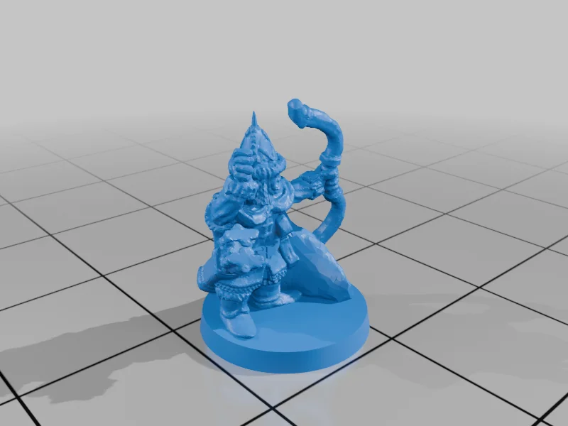 3D модель Лучники Дейла в масштабе 10мм - фото 8