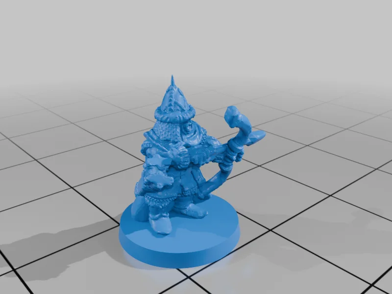 3D модель Лучники Дейла в масштабе 10мм - фото 9