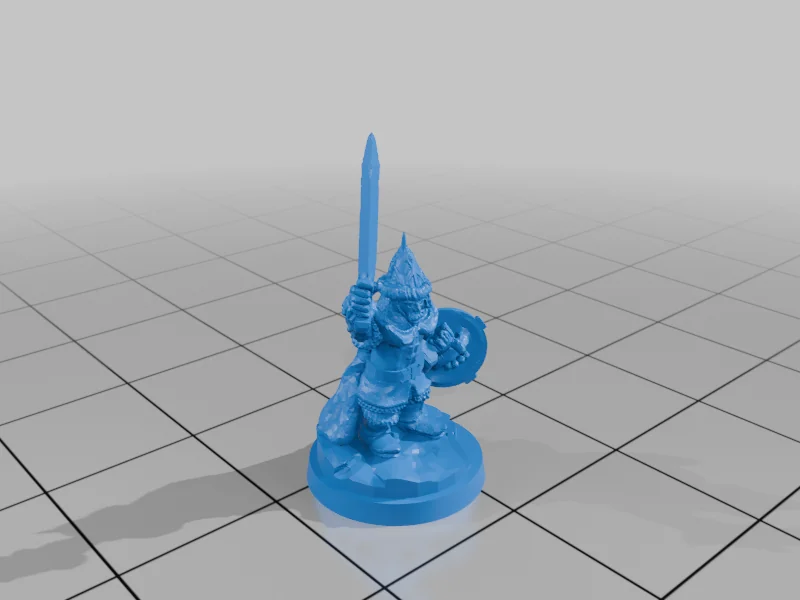 3D модель Капітан Дейла в масштабі 10мм - фото 3