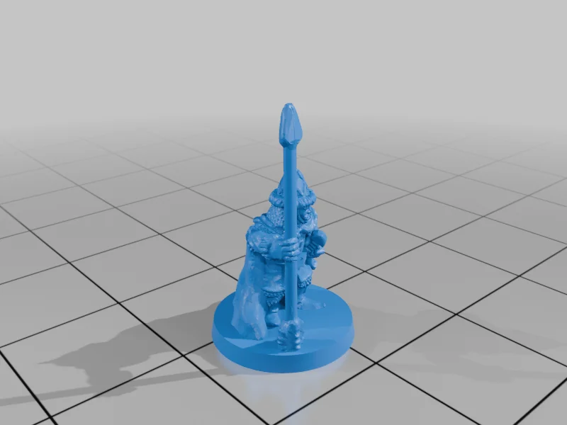 3D модель Моделі воїнів Дейла з Windlance 10мм - фото 3