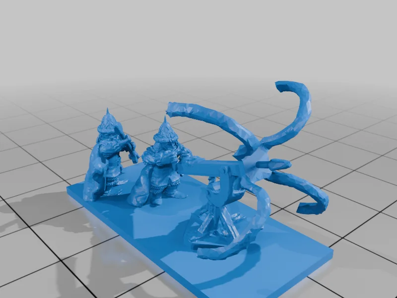 3D модель Моделі воїнів Дейла з Windlance 10мм - фото 7