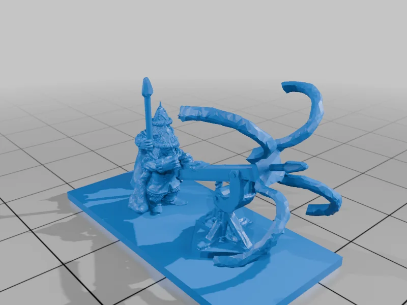 3D модель Моделі воїнів Дейла з Windlance 10мм - фото 8