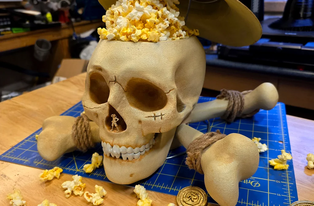 3D модель Контейнер для попкорна One Piece от Regal и Netflix - фото 3