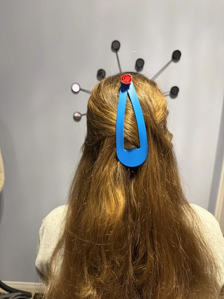 3D модель Гигантская заколка для волос - фото 3