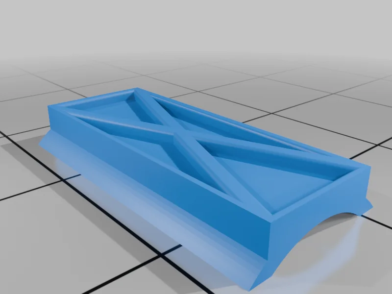 3D модель Металлический водонапорная башня в масштабе HO - фото 15