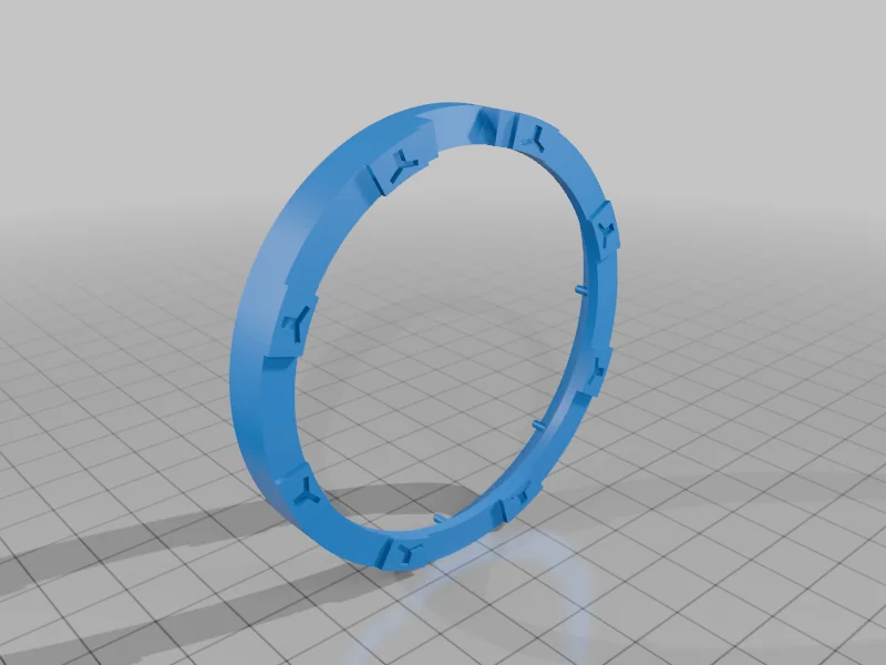 3D модель Металлический водонапорная башня в масштабе HO - фото 22