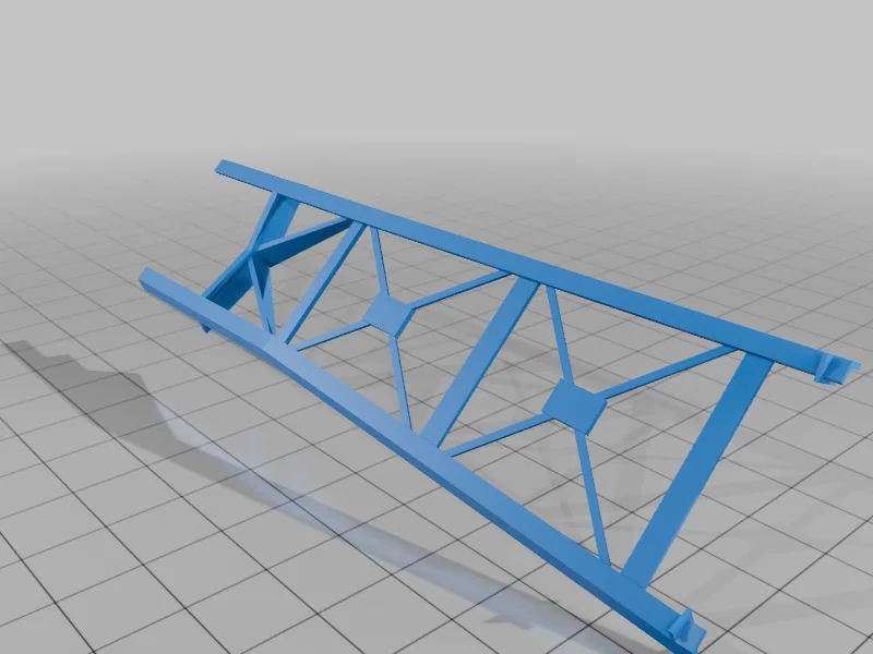 3D модель Металлический водонапорная башня в масштабе HO - фото 27