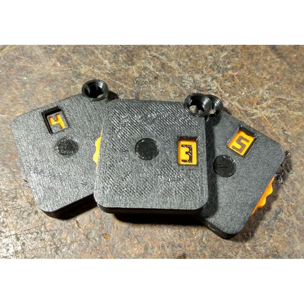 3D модель Переработанный счетчик для гольфа (SCAD) - фото 1