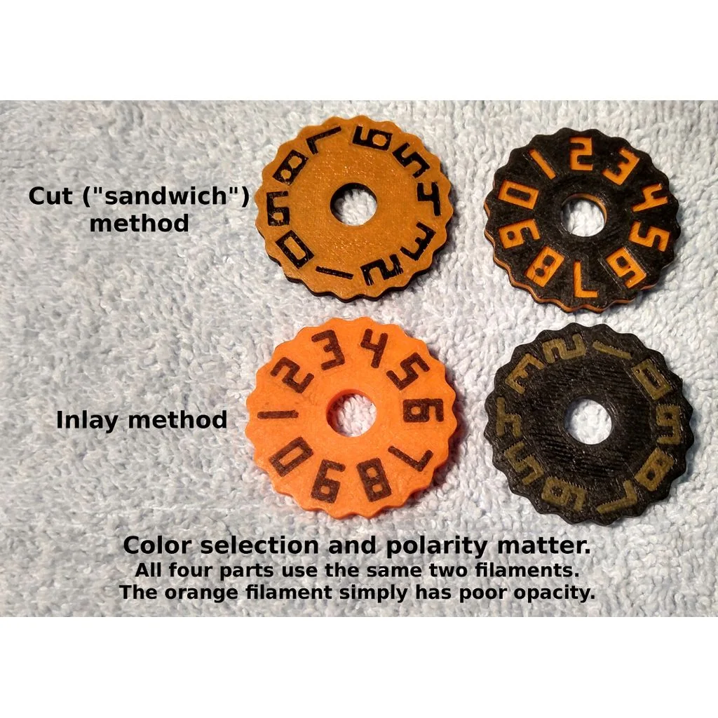 3D модель Переработанный счетчик для гольфа (SCAD) - фото 3