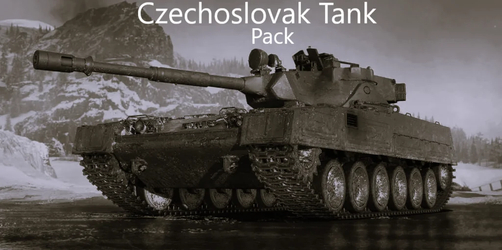 3D модель Чехословацкий танковый пакет (Lesta и Wargaming) - фото 1