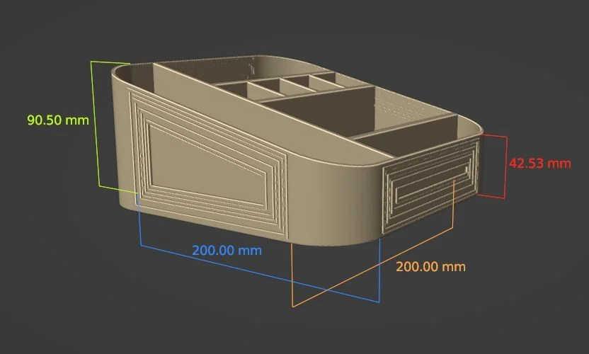 3D модель Аксессуары для стола - фото 7