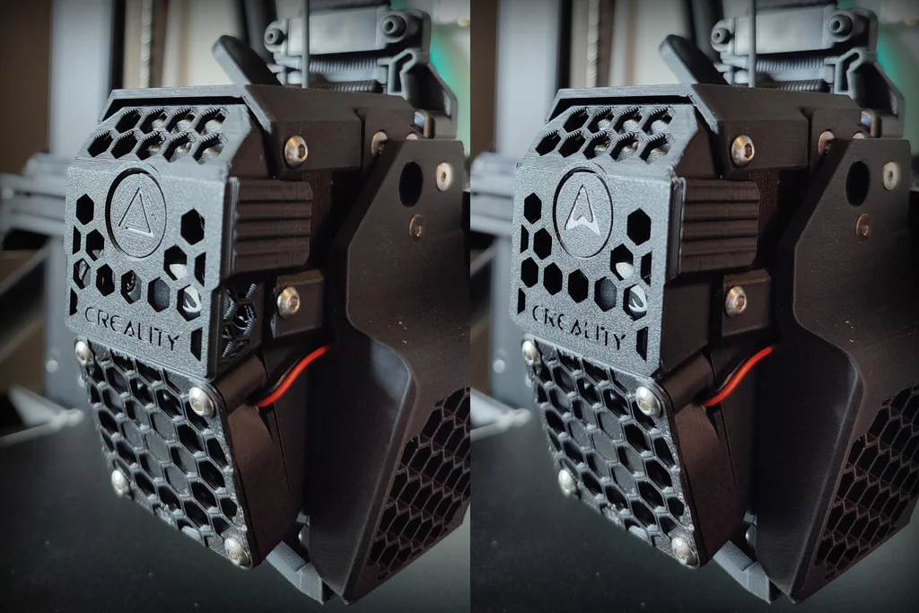 3D модель Крышка индикатора экструдерa Ender 3 V3 SE - фото 2