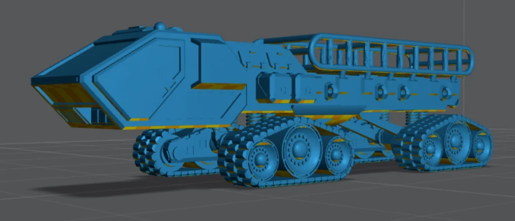 3D модель Snowcat II от Interstellar Expeditions - фото 1