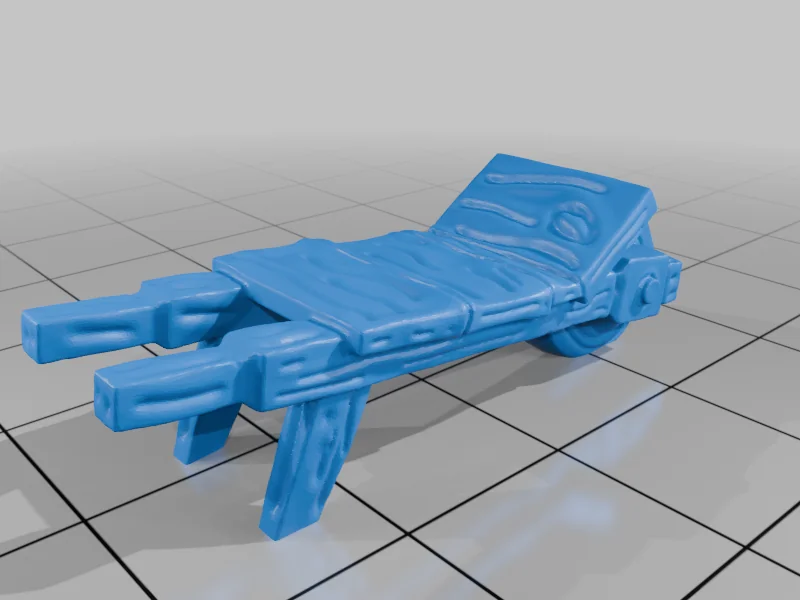 3D модель Модель Общего Работника - Долгопят / Могильщик (DND / TTRPG) - фото 6