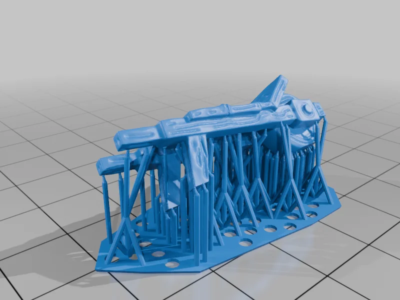 3D модель Модель Общего Работника - Долгопят / Могильщик (DND / TTRPG) - фото 8