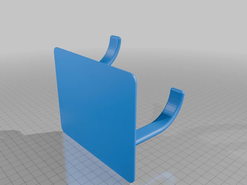 3D модель Держатель для фена на стену - фото 2