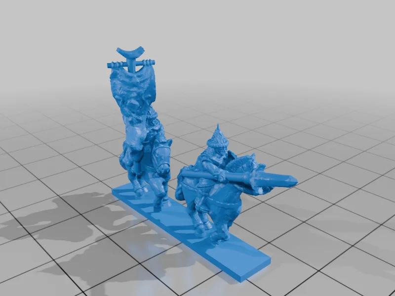 3D модель Всадники Дейла 10мм - фото 4