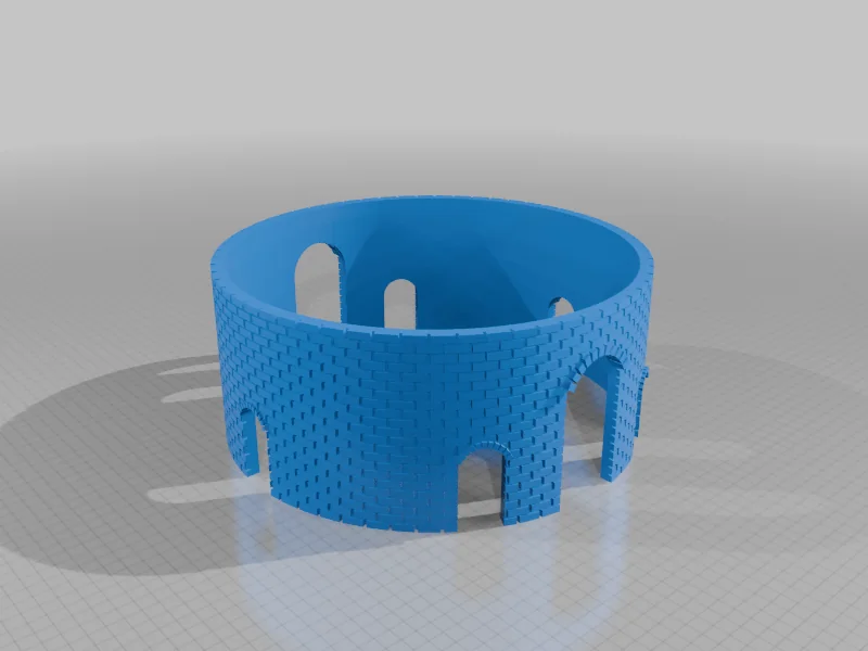 3D модель Кирпичный завод - печь 1:87 HO - фото 6