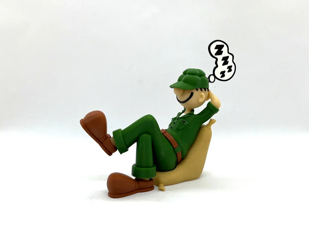 3D модель 3D-модель Битла Бейли - фото 1