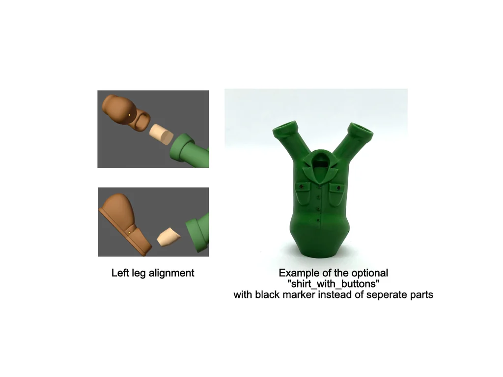 3D модель 3D-модель Битла Бейли - фото 3