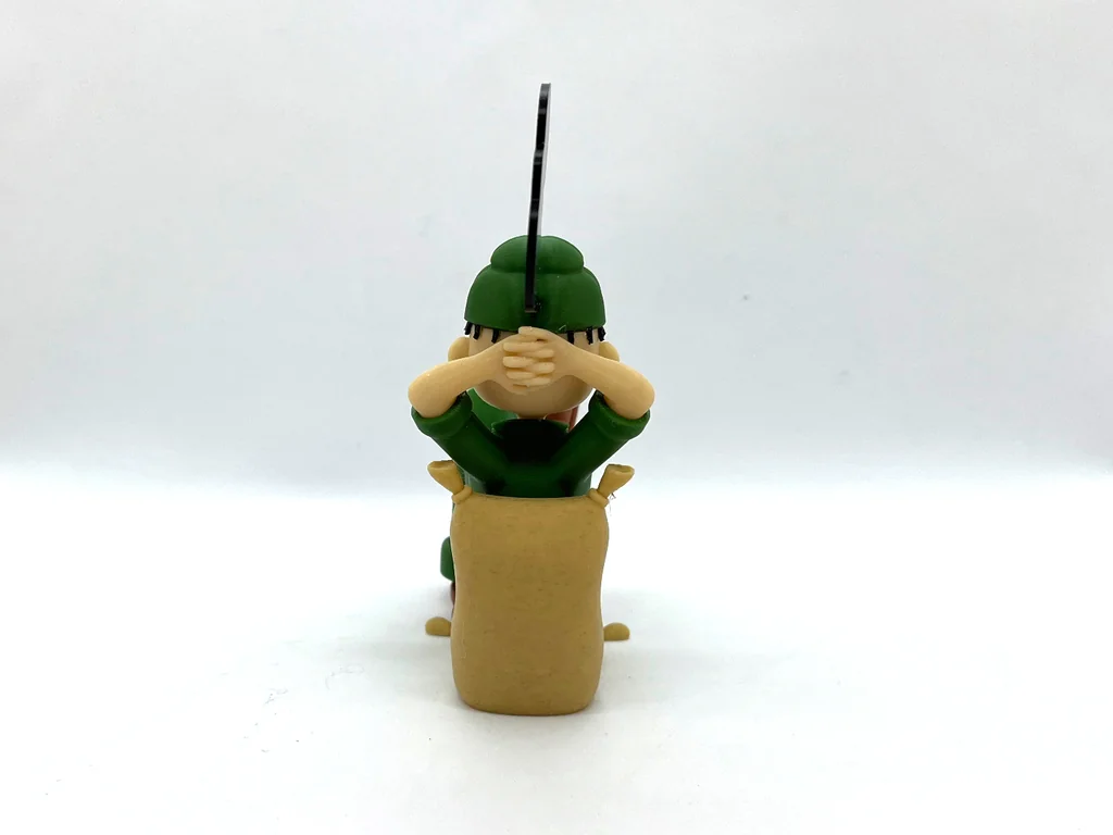 3D модель 3D-модель Битла Бейли - фото 6