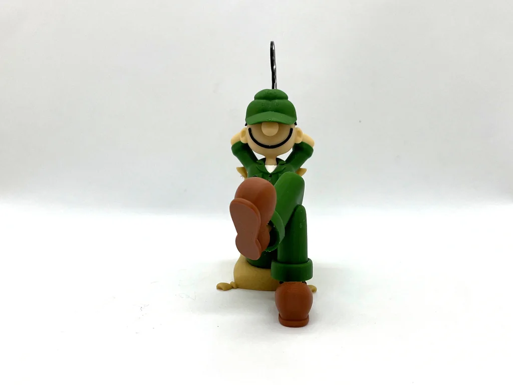 3D модель 3D-модель Битла Бейли - фото 7