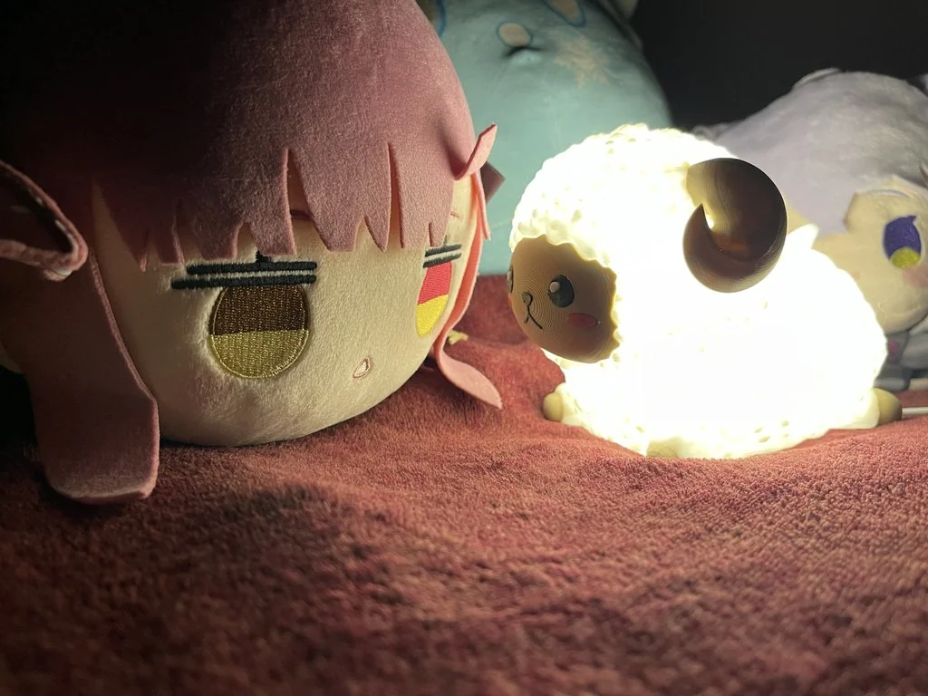 3D модель Лампа-овечка Watamate (фанатская модель Hololive) - фото 1