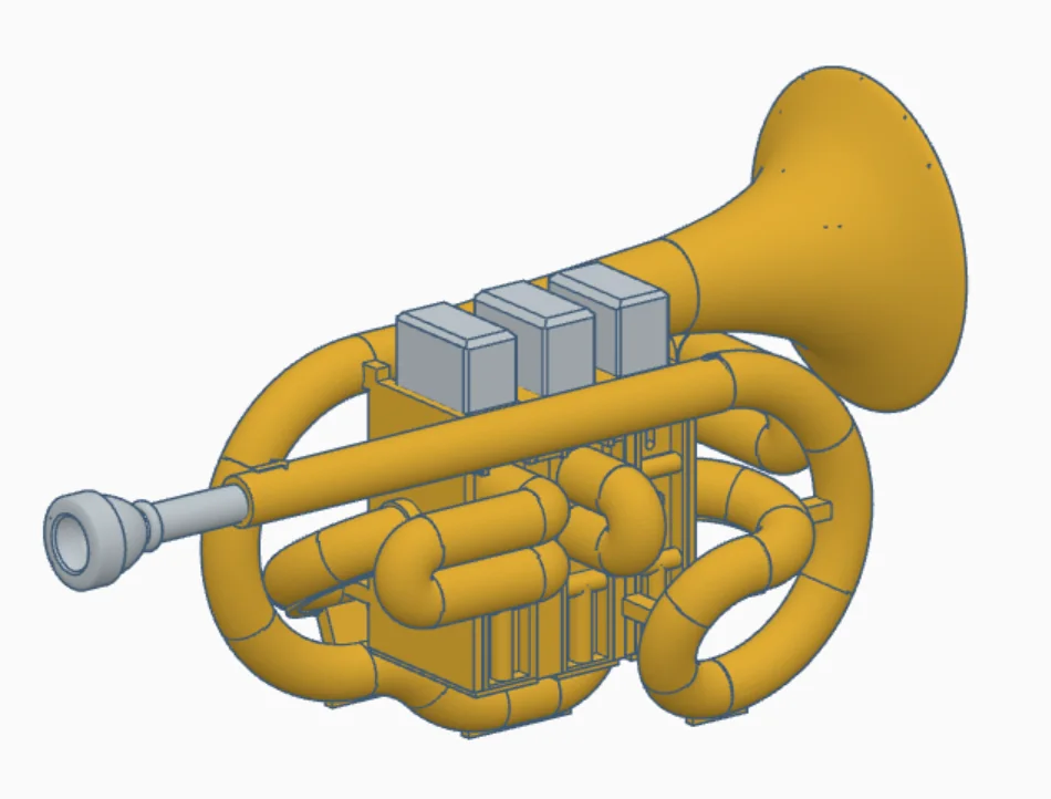 3D модель 3D Модель: Экспериментальная Прямоугольная Труба 12 - фото 1
