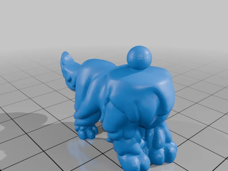 3D модель 3D модель LPS Золотистий ретривер / Ньюфаундленд - фото 3