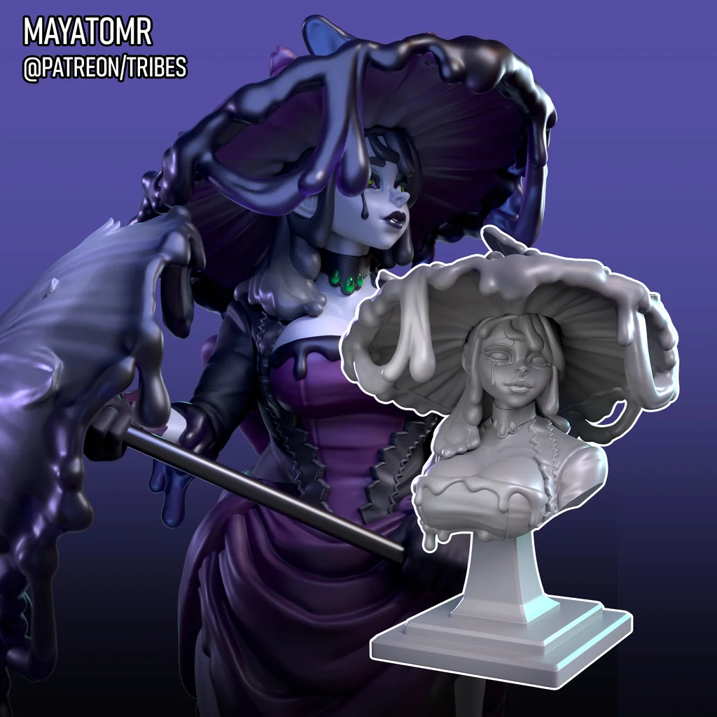 Бюст Плачущей Слизи Вдовы