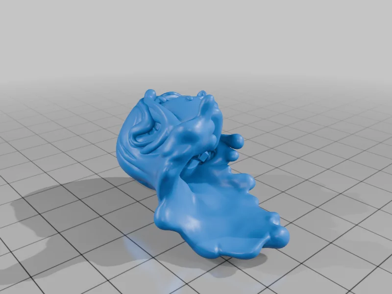 3D модель Бюст Плачущей Слизи Вдовы - фото 9