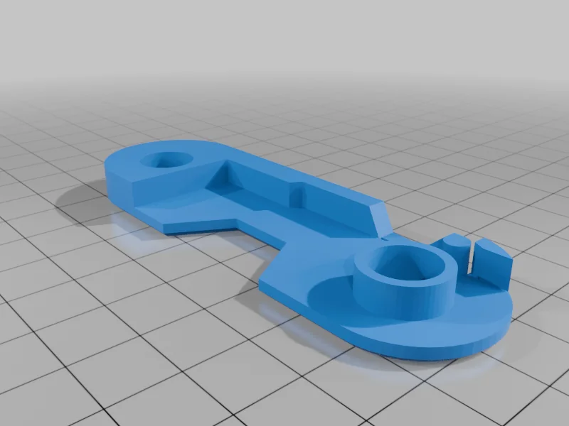 3D модель Держатель и отсек для лезвий - фото 7