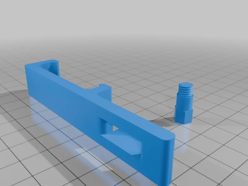 3D модель Крепление индикатора для Ender3v3 - фото 4