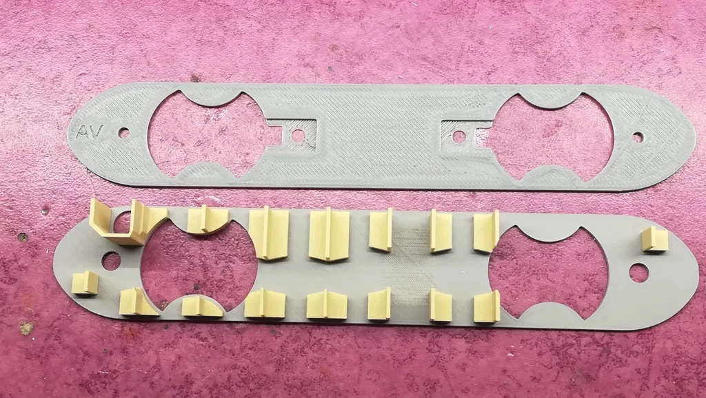 3D модель Части интерьера и шасси для поезда Pauline Charentaise тип 2 - фото 2