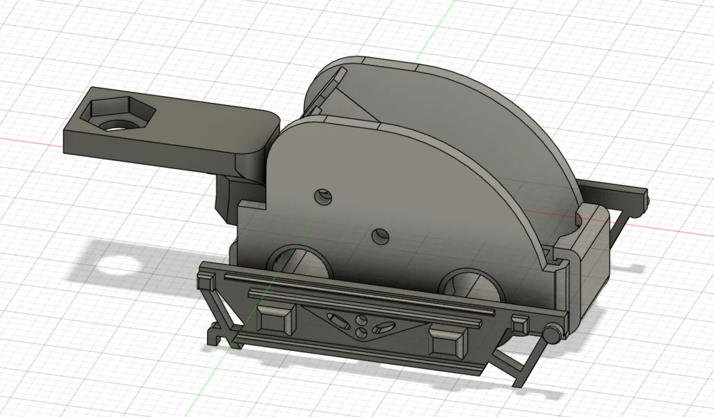3D модель Моторный ходовой модуль для типа 2 от Эдитис Атлас - фото 7