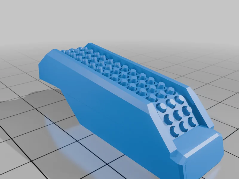 3D модель Модель научно-фантастического боевого корабля - фото 17