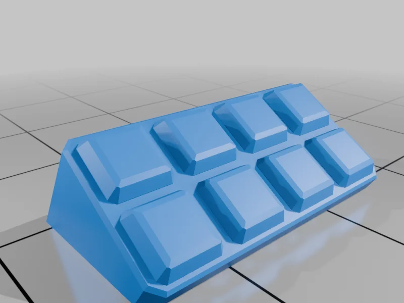 3D модель Модель научно-фантастического боевого корабля - фото 19