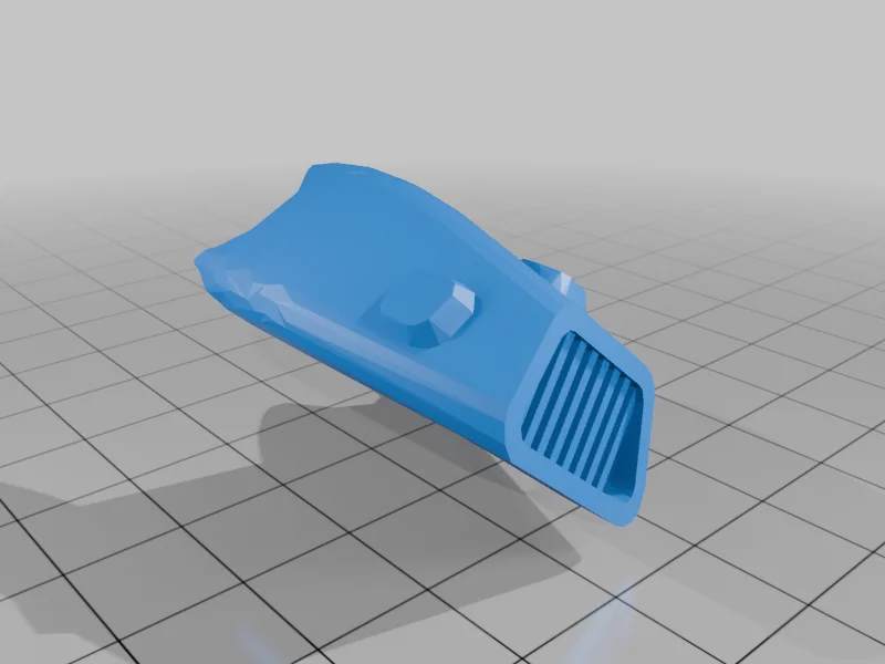 3D модель Модель научно-фантастического боевого корабля - фото 24