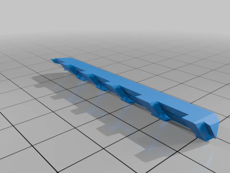 3D модель Модель научно-фантастического боевого корабля - фото 28