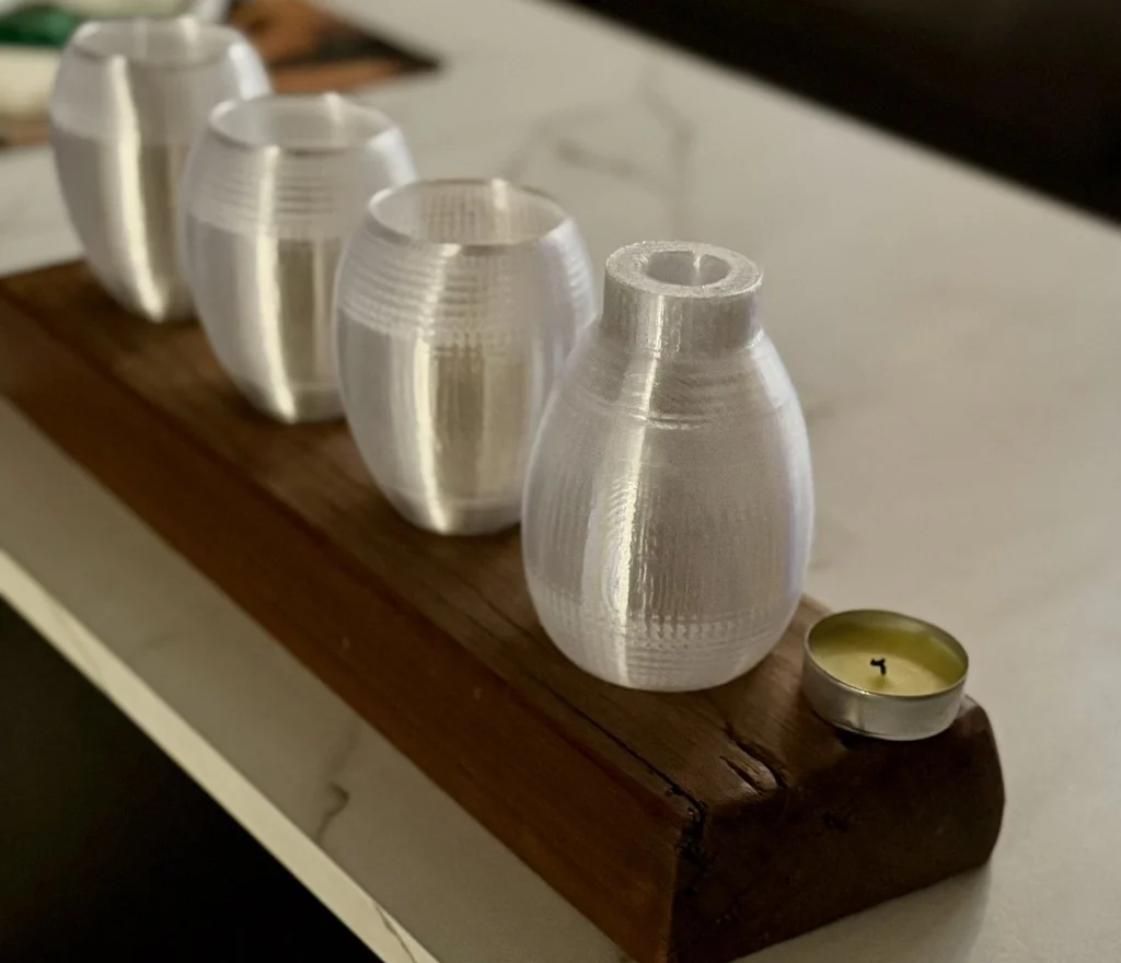 3D модель Свічник для чайних свічок - 2 розміри - фото 2