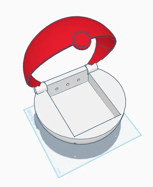 3D модель Полка для покеболов - Покемон - фото 1