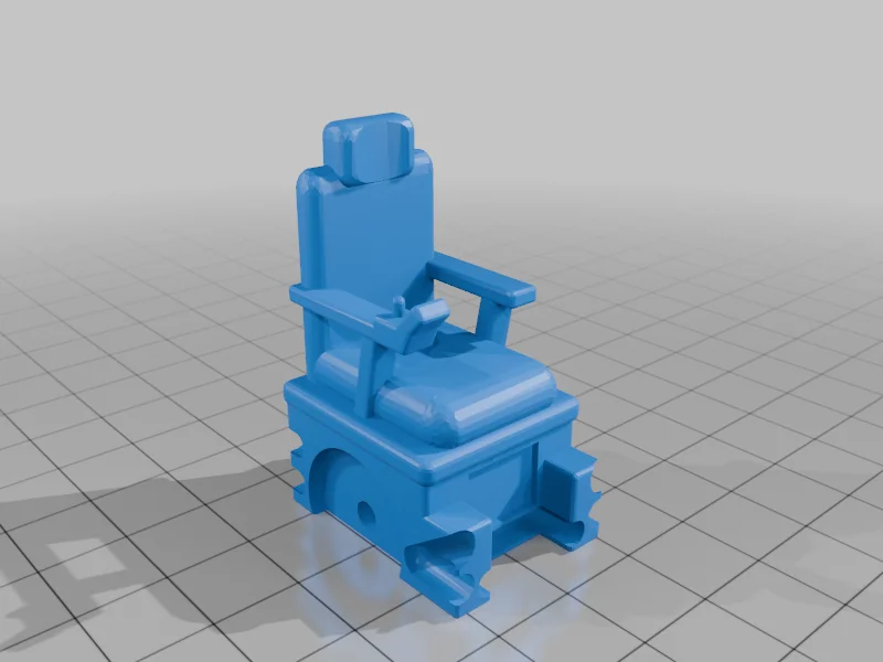 3D модель Модель инвалидной коляски дляPower Soccer - фото 6