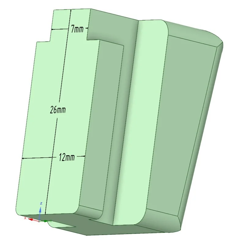 3D модель Пробка для амбушюрных садовых ножниц - фото 3