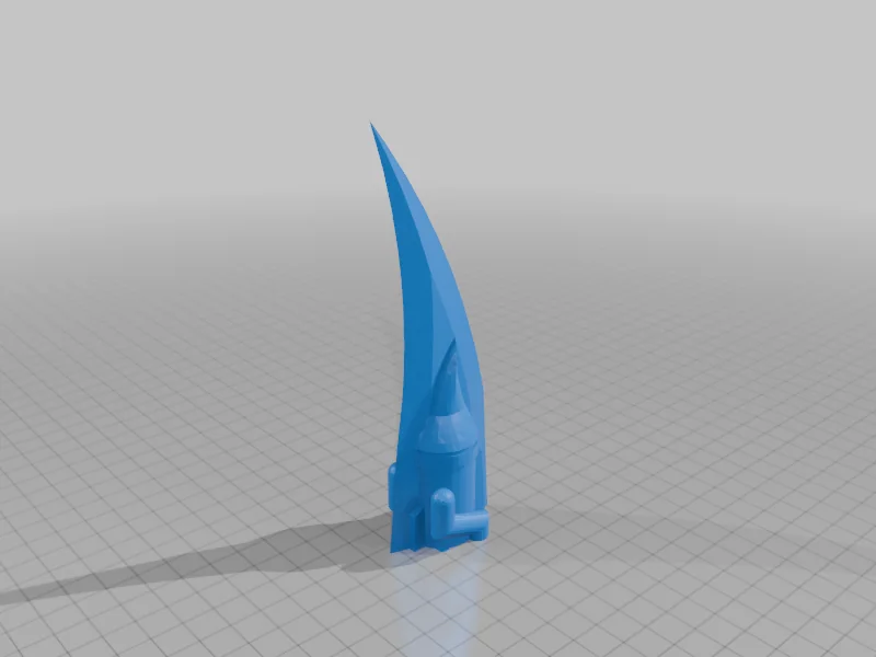 3D модель Даггер Зеленого Рейнджера (Новая) Разделенная - фото 1