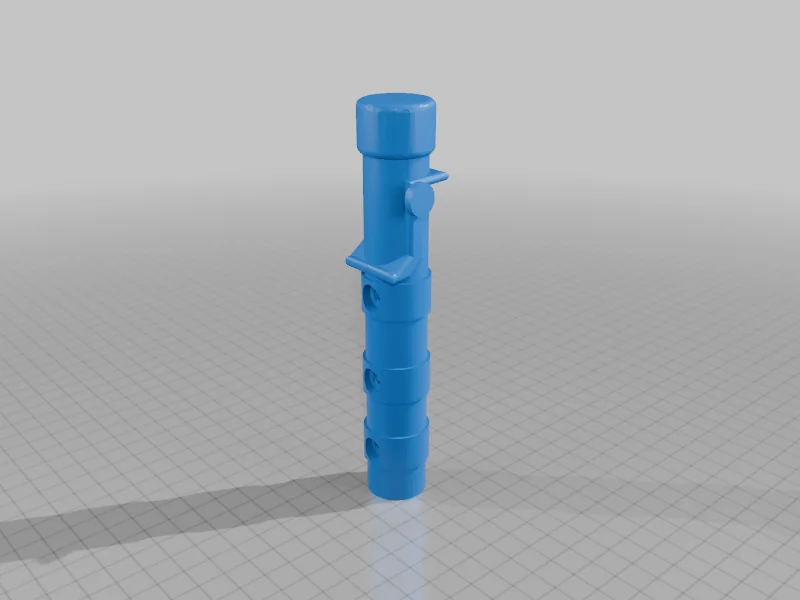 3D модель Даггер Зеленого Рейнджера (Новая) Разделенная - фото 2