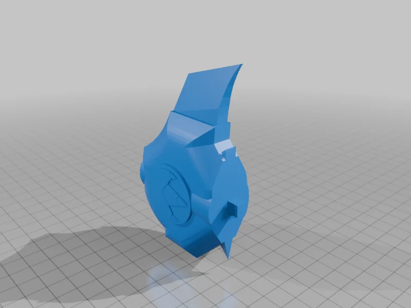 3D модель Даггер Зеленого Рейнджера (Новая) Разделенная - фото 3