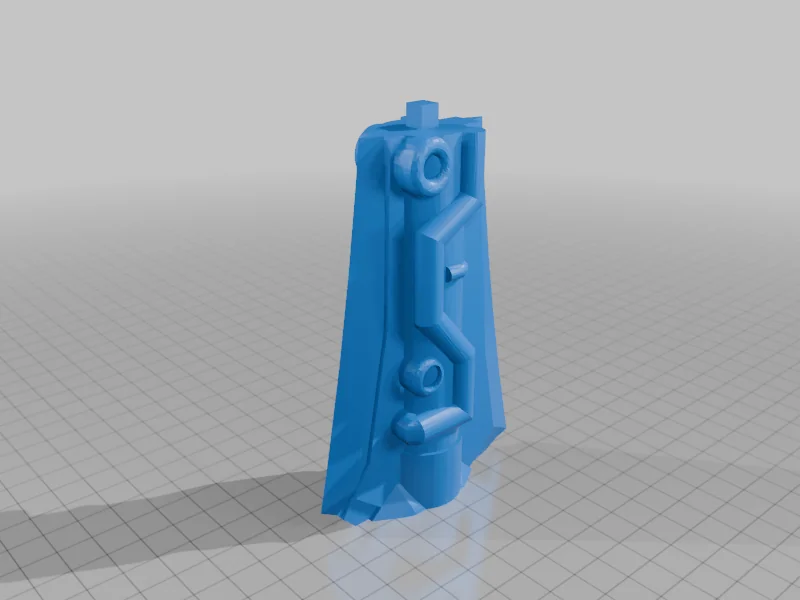 3D модель Даггер Зеленого Рейнджера (Новая) Разделенная - фото 5