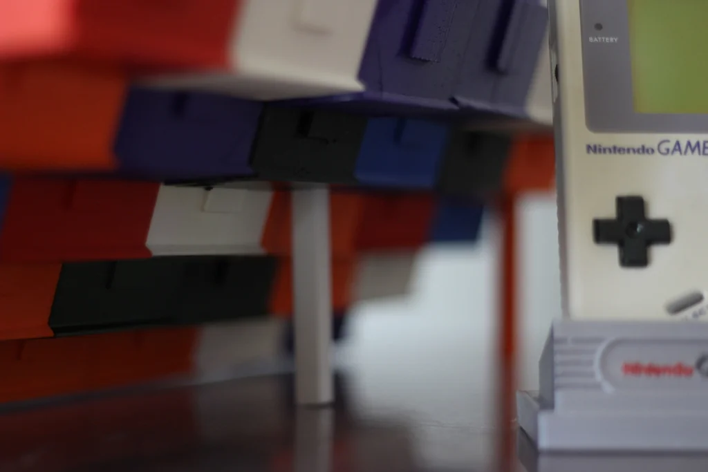 3D модель Модульная подставка для картриджей Game Boy и Advance - фото 3